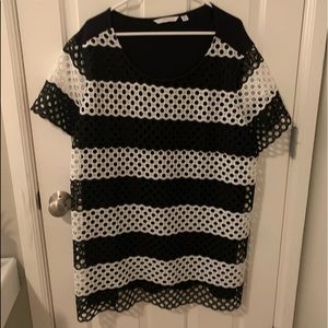 Isaac Mizrahi lace top!!!